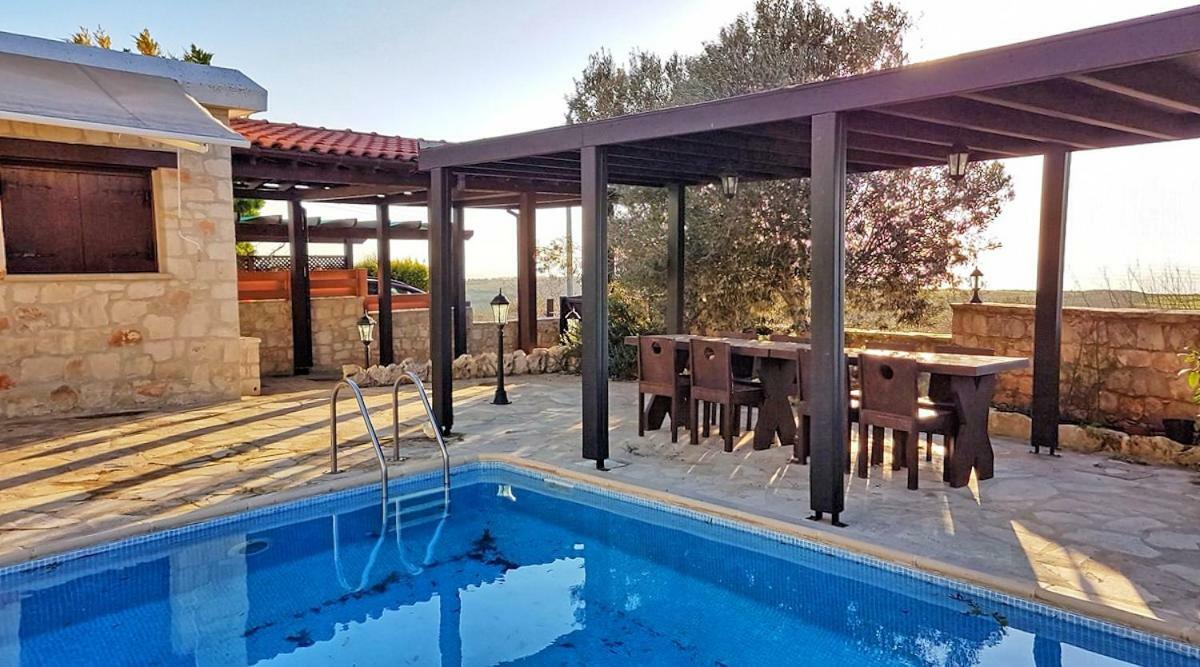 Magnificent Villa In Akamas Peninsula Paphos Exteriör bild