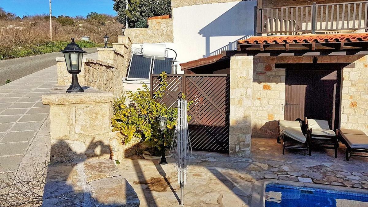 Magnificent Villa In Akamas Peninsula Paphos Exteriör bild